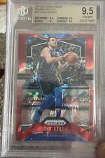 Luka Doncic Card 2019-20 Panini Prizm Prizms Red Ice #75 BGS 9.5 picture