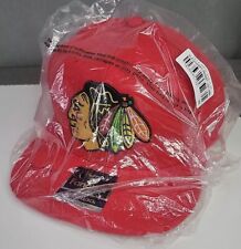 Chicago Blackhawks Hat Cap Snapback Fanatics Red NHL Hockey New cap picture