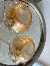 Vintage Depression Glass 5.75” Across 2 Bowls picture