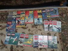 Vintage Flying Review International Military Plane Aviation Magazine Lot Mcm picture