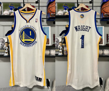 Dorell Wright Golden State Warriors Adidas Rev30 Authentic Aurographed Jersey XL picture