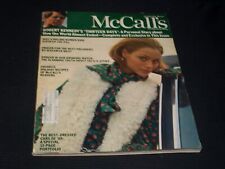 1968 NOVEMBER MCCALL'S MAGAZINE - NICE COLOR COVERS & ADS - E 1170 picture