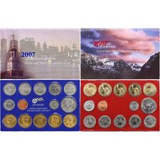 2007 P&D Mint Set Brilliant Uncirculated US with COAs (28 Coin Set) picture
