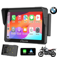 Carpuride 7” Wireless Carplay DualBluetooth Impermeable Touchscreen For BMW Moto picture