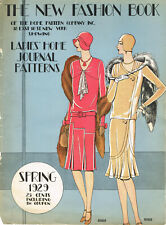 1920s Ladies Home Journal New Fashion Book Spring 1929 Pattern Catalog Ebook CD picture