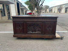 Antique Desk, Breton, Highly Carved, Rare, 6 Drawers, French, 19th C,  1800s picture