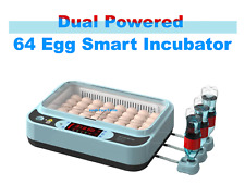 Dual Powered - 85 Quail/64 Chicken/Duck Egg Incubator  - LITTLE ROCK, AR SELLER picture