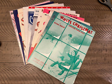 Lot of (10) Antique Sheet Music Books ©1940s/1950s picture