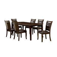 Benzara BM131112 Woodside Contemporary Dining Table- Expresso - 30 x 38 x 72 in. picture