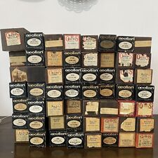 Player Piano Rolls | Lot of 56 QRS Playright Klavier And Aeolian, Excellent picture