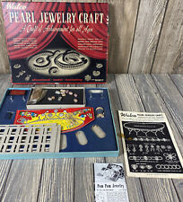 Vintage 1952 Walco Pearl Jewelry Craft A Craft Of Achievement for All Ages picture