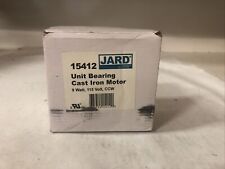 1 New Jard,Mars 15412 Unit Bearing 9W 115V CCW Cast Iron picture