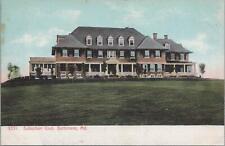 Postcard Suburban Club Baltimore MD Maryland  picture