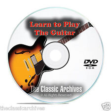 Learn How To Play the Guitar, Electric or Acoustic, Tutorial Lessons DVD E94 picture