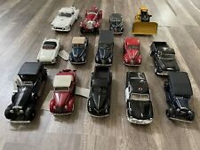 Collection Lot Of 14 Diecast Model Cars, Franklin Mint Precision Models picture