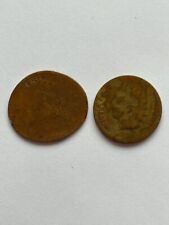 1800’s Indian Head Us Penny Very Very Rare Oval Shape Compare Shape To Reg picture