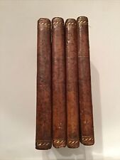 1793 The Connoisseur / by Mr. Town, Critic and Censor-General 4  Volumes Leather picture
