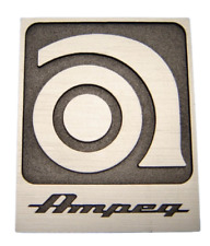 New Plate Amp Logo Ampeg - Metal - 3.2 