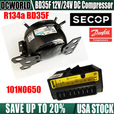 Danfoss/Secop R134a DC 12V/24V BD35F Compressor W/ 101N0650 Electronic Sart Unit picture