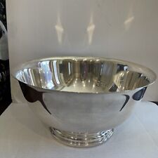 WEBSTER-WILCOX INTERNATIONAL SILVER CO. Bowl  33679 picture
