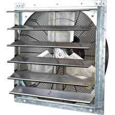 4244 CFM Silver Electric Powered Gable Mount Shutter Fan/Vent picture