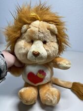 Vintage Brave Lion Heart Care Bear Cousins 1984 Suffed Animal Plush 14