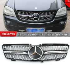 Front Upper Grille w/3D Star For Mercedes Benz W164 2005 2006 2007 2008 ML350 picture