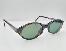 Vintage Calvin Klein CK1009 Tortoise Oval Sunglasses Hong Kong FRAMES ONLY picture