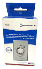 INTERMATIC FF15MH Timer,Spring Wound,15 Min,SPST,Silver picture