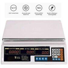 LCD Digital Kitchen Scale Food Meat Computing Commercial Weight Tool Market 88LB picture