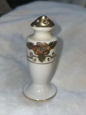 Vintage Noritake Sal & Pepper Shakers w/Gold Mariage/Red Floral picture