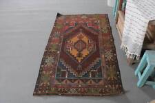Vintage Rugs, Floor Rugs, Moroccan Rugs, Turkish Rug, 3x5.1 ft Accent Rug picture