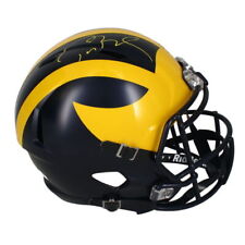 Tom Brady Autographed Michigan Wolverines Full Size Speed Helmet Fanatics picture
