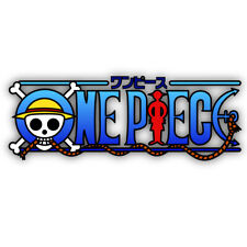 One Piece Anime Logo Cut To Shape Vinyl Decal Sticker picture