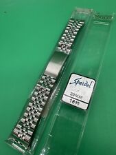 Vintage NOS Speidel  Stainless Bracelet Silver Tone Watch Band Men's 20mm picture