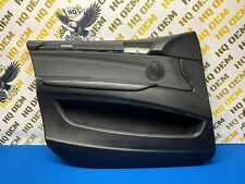 2007 - 2012 BMW X5 E70 FRONT LEFT DOOR CARD TRIM PANEL NEVADA LEATHER BLACK picture