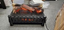 Duraflame Electric Fireplace Log Set Heater Realistic Ember Antique Bronze New picture