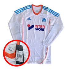 New OLYMPIQUE MARSEILLE Adidas TechFit 2012/13 Football Shirt L Soccer Jersey picture