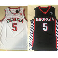 Men's Retro Anthony Edwards Georgia #5  College Basketball Jersey Stitched picture