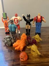 The Real Ghostbusters 1988 Kenner Action Figures & Ghost Lot Of 12 Used Vintage picture
