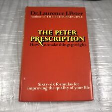 The Peter prescription;: How to be creative, confident. Vintage Self Help Book picture