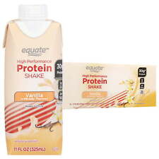 Equate High Performance Protein Shake, Vanilla, 11 fl oz, 12 Ct picture
