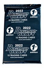 🔥 [1x] 2022 Bowman Draft 1st Edition Baseball Hobby Box Pack - HOLLIDAY 1ST RCs picture