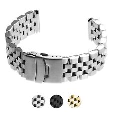 StrapsCo Heavy Duty Stainless Steel Super Engineer Metal Watch Band Bracelet picture