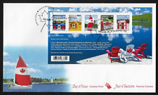 Canada FDIC — 2013, Canadian Pride / Flags #2611 (Souvenir Sheet) — FDC000024 picture