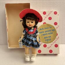 MUFFIE Vintage Nancy Ann Storybook Brunette Hair 1956 Doll w/Purse -Original Box picture