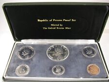 1974 Republic of PANAMA 6 COIN PROOF SET; Struck at US MINT picture