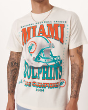 Miami Dolphins NFL Retro T-Shirt Vintage Cotton Unisex Shirt S-3XL picture