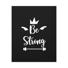  Be Strong Nehemiah 8:10 Christian Wall Art Bible Verse Print Re picture