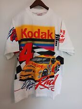 Vtg NASCAR 1993 Ernie Irvan Kodak Film Racing Single Stitch Preferred shirt AOP picture